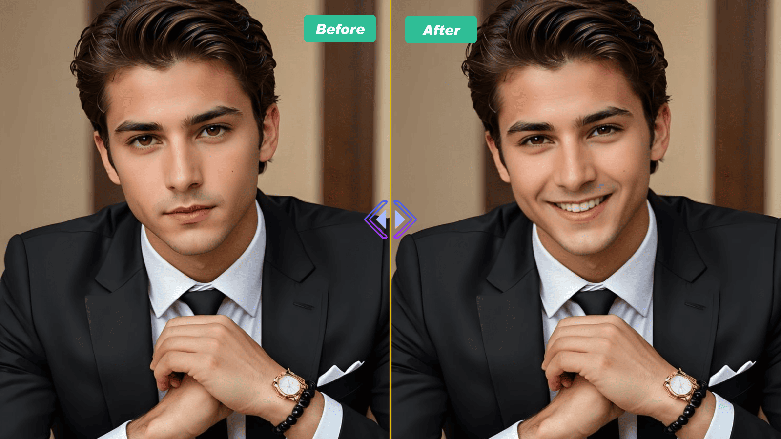 smile filter campaign example